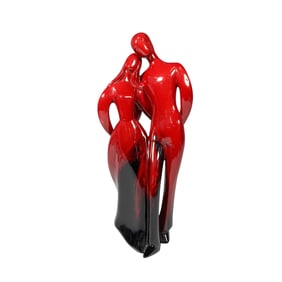 Royal Doulton Flambe Figurine, The Lovers