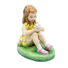 Girl with Flowers, Prototype - Royal Doulton Figurine