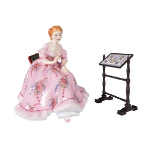 Royal Doulton Gentle Arts Figurine, Tapestry Weaving HN3048