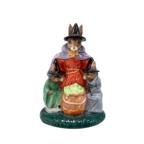 Royal Doulton Bunnykins Figurine, Witches Cauldron DB293