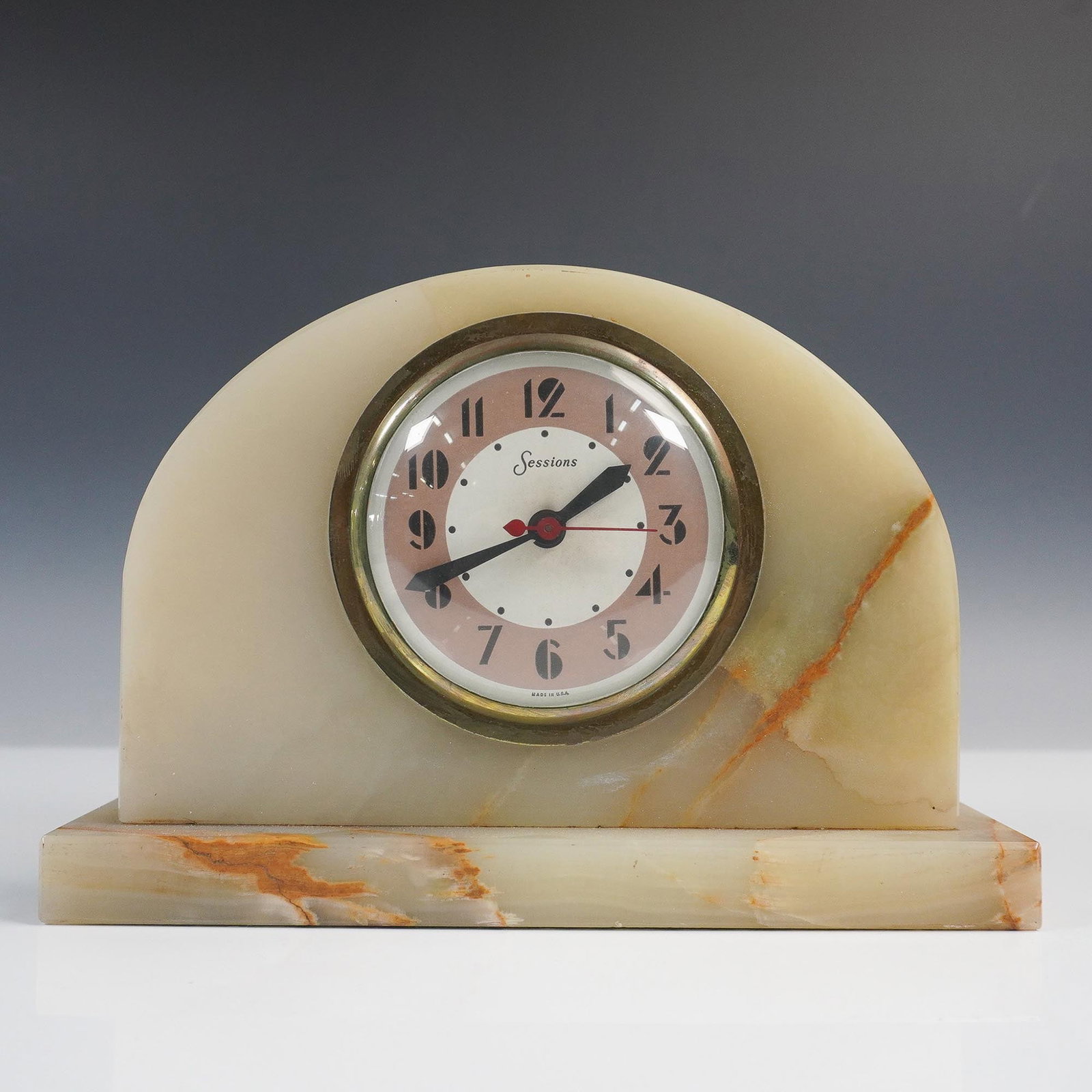 Sessions Marble Art Deco Mantle Clock (1 of 3)