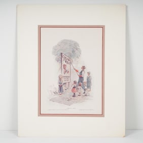 Edward V. Brewer Cream of Wheat Print, Circus Day
