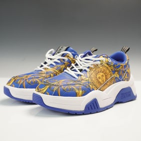 Versace Jeans Couture Men's Baroque Print Sneakers