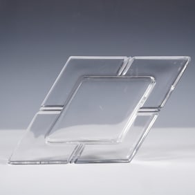 Attributed to Arnolfo di Cambio Crystal Geometric Tray