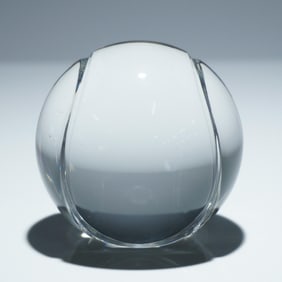 Tiffany and Co. Crystal Ball Paperweight
