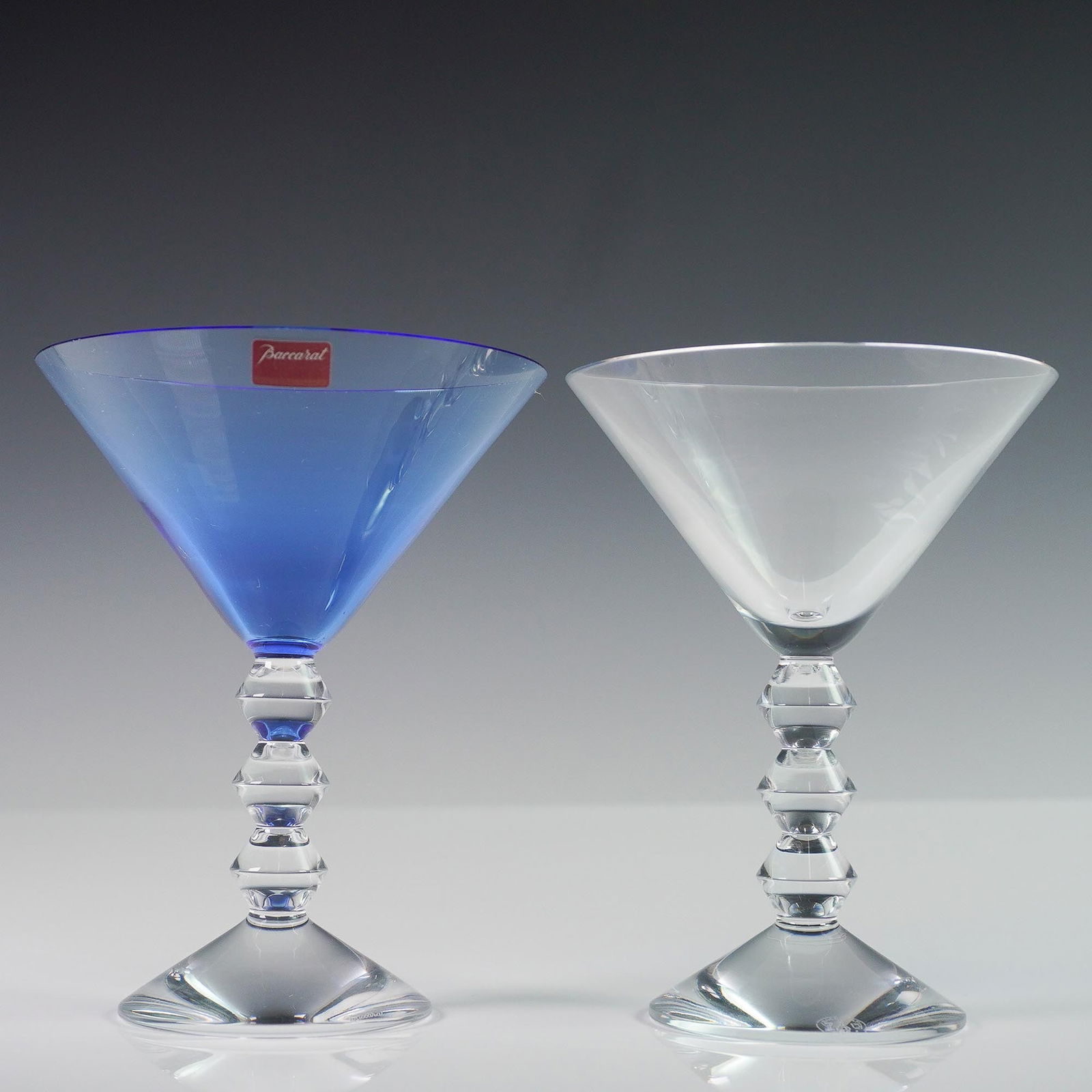 2pc Baccarat Crystal Martini Glasses (1 of 5)