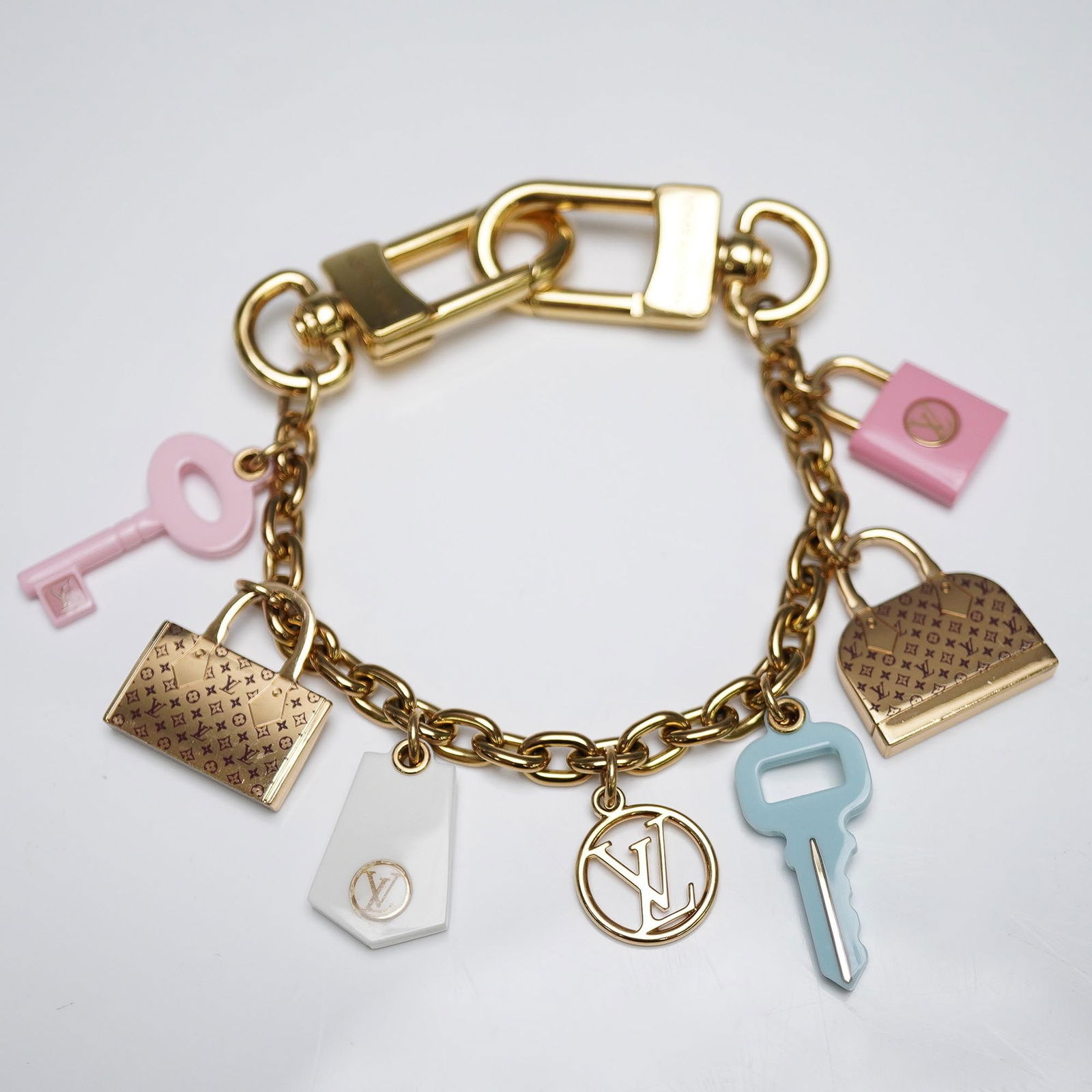 Louis Vuitton Iconic Chain Bag Charm Keychain (1 of 5)