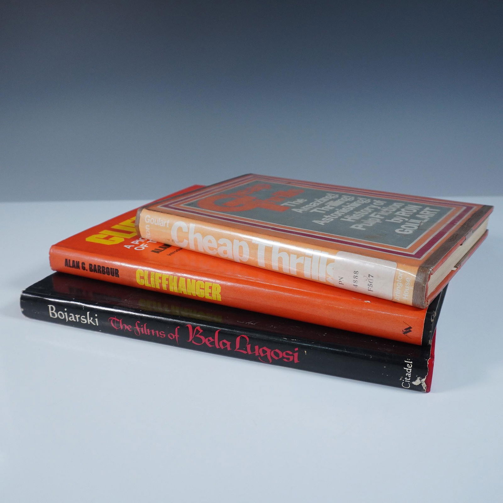 3pc Classic Film and Pulp Fiction Book Lot, Lugosi & Serials (1 of 5)