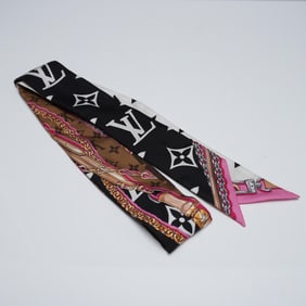  Louis Vuitton Ultimate Monogram BB Bandeau Scarf