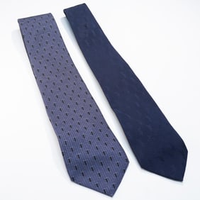 2pc Yves Saint Laurent Silk Ties