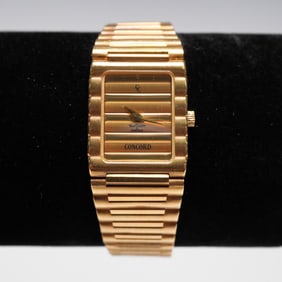 Van Cleef & Arpels Concord 18K Gold Polo Watch