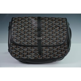 Goyard Saint Louis Crossbody Bag with Monogram Canvas