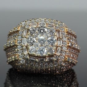 Gold and Diamond ring