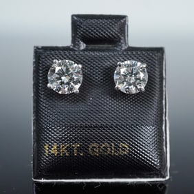 Diamond Studs 1.55 CTW