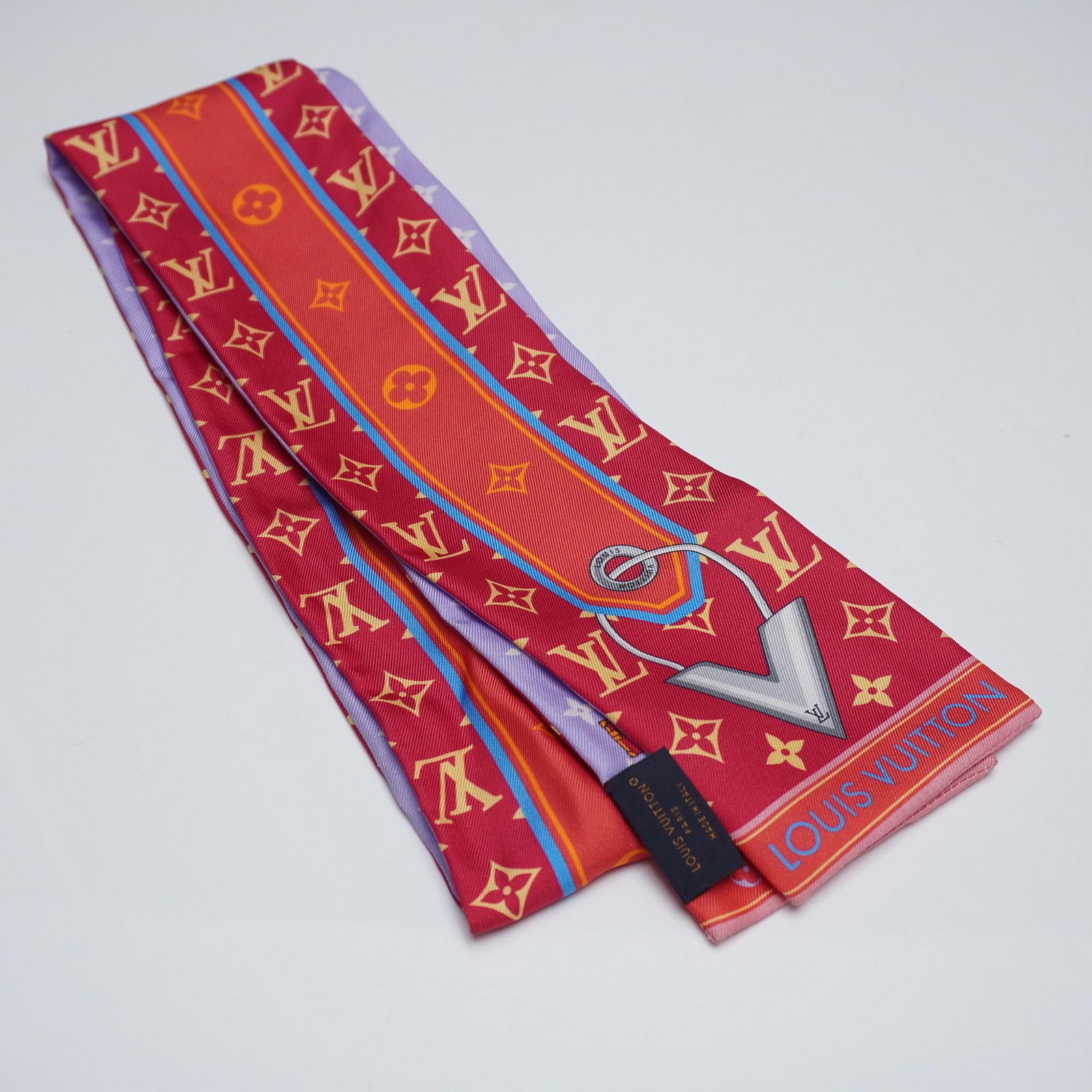 Louis Vuitton Minimalle Silk Bandeau Scarf (1 of 5)