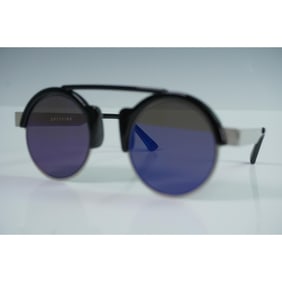 Spitfire Sunglasses, Off World Model with Purple-Tinted Round Lenses
