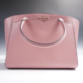 Kate Spade New York Blush Pink Leather Satchel Handbag