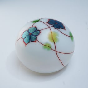 Lundberg Studio Art Glass Paperweight