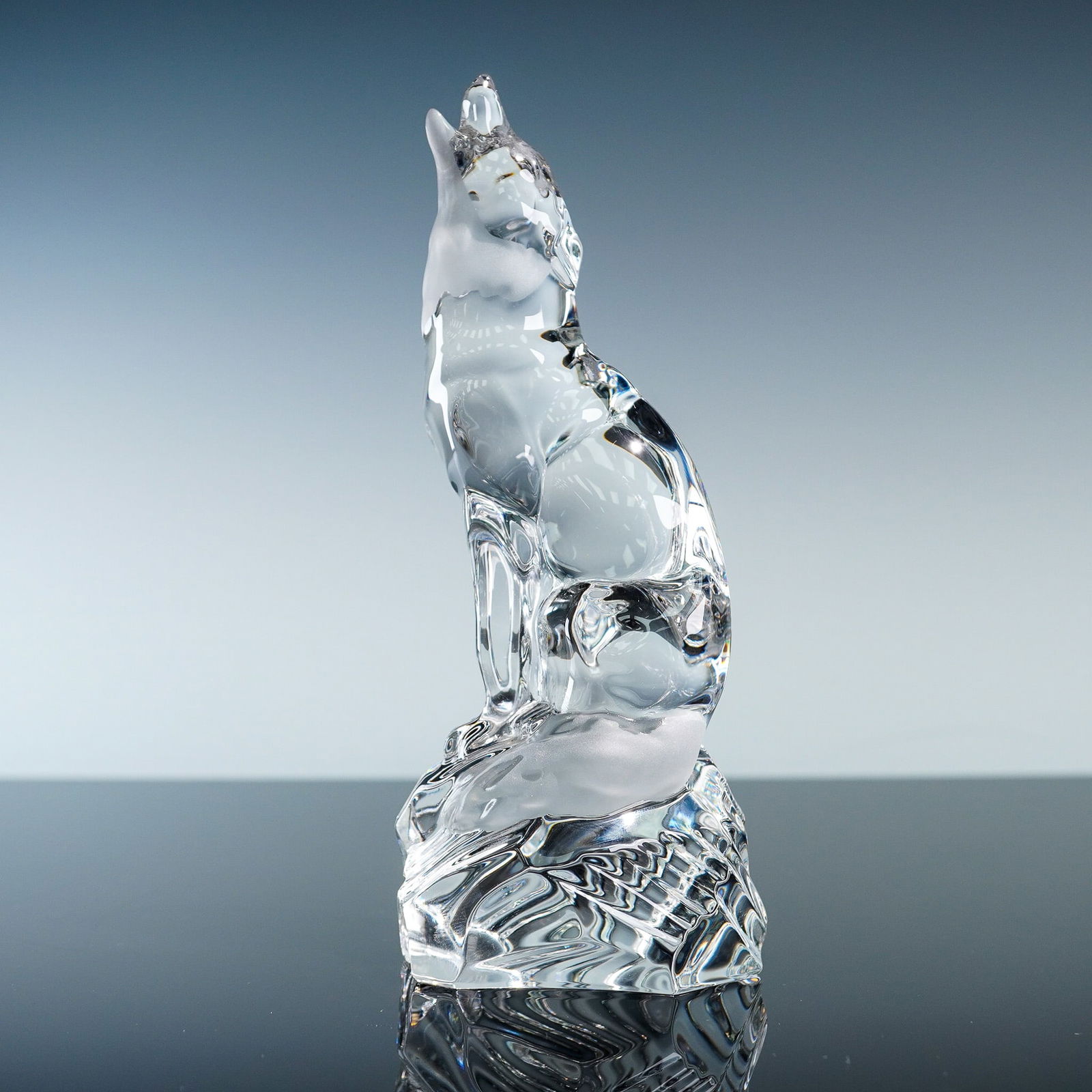 Lenox Fine Crystal Figurine, Howling Wolf (1 of 7)