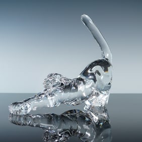 Lenox Fine Crystal Figurine, Stretching Panther