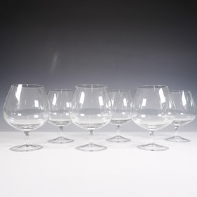 6pc Snifter Glasses, Christinenh?tte Zwiesel Crystal