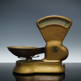 Toledo No Springs Honest Weight Industrial Counter Scale