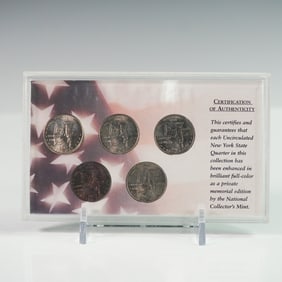 National Collector's Mint 9/11 Anniversary Quarter Set