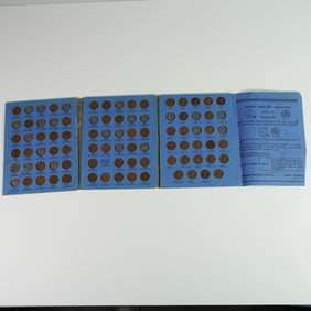 Lincoln Head Cent Coin Folder, Collection Starting 1941 No. 9030