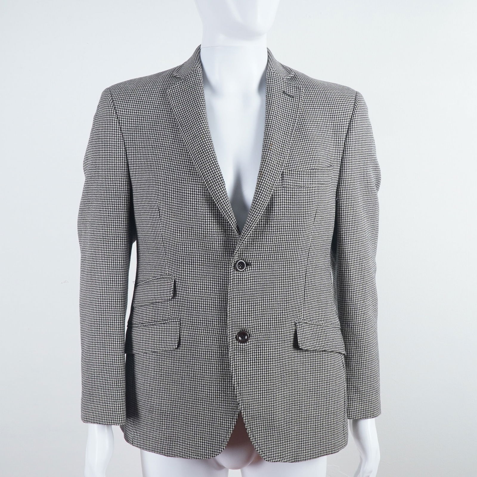 Tallia Men's Houndstooth Sport Coat, Size 38S (1 of 7)