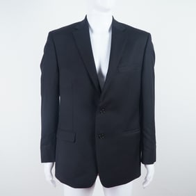 Lauren Ralph Lauren Men's Black Wool Jacket, Size 40R