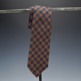 Dunhill Checkered Necktie