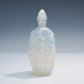 Sabino Opalescent Glass Perfume Bottle with Stopper, Gaite