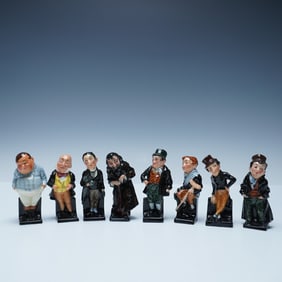 8pc Royal Doulton First Version Dickens Figurines