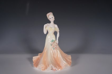 Coalport Bone China Figurine, Gracious Lily