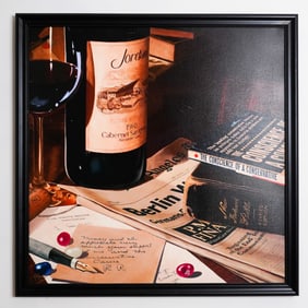 Gary Kutscher, Giclee on Canvas, Memories of Dutch, Signed
