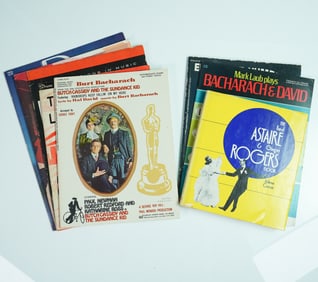8pc Collection of Music-Related Books Featuring Sheet Music and Biography