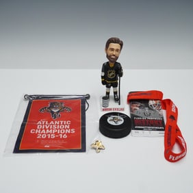 5pc Florida Panthers Aaron Ekblad and Tomas Vokoun Memorabilia Set