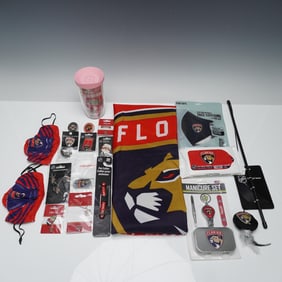 19pc Florida Panthers Team Fan Merchandise Collection