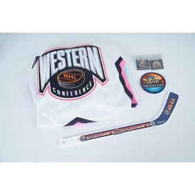 5pc NHL All-Star 2023 Western Conference Jersey and Memorabilia