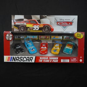 Disney Pixar Cars Die-Cast Set, NASCAR Through the Years 5-Pack
