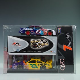 9pc Die Cast NASCAR Collectible Toy Cars