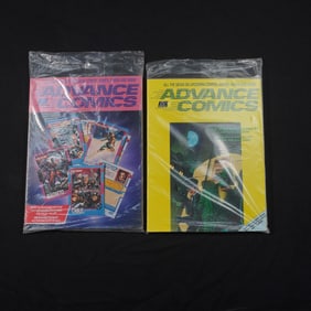 2pc Advance Comics Magazines, Issues 37 and 40