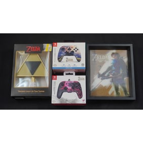 4pc The Legend of Zelda Collectibles Group