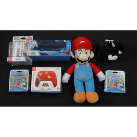 7pc Super Mario & Sonic Gaming and Toy Collection