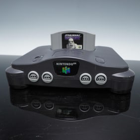3pc Nintendo 64 Console, Includes Shadows of the Empire, Tony Hawk