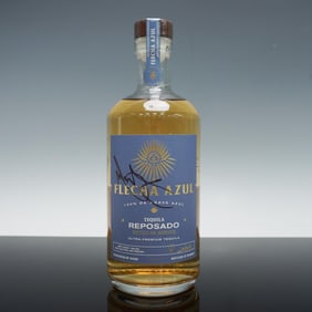 Flecha Azul Tequila Reposado Signed by Mark Wahlberg