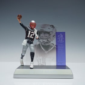 Tom Brady Illuminated Sculpture NFL Luminaries by Bradford Exchange