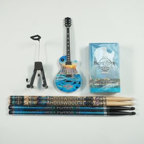 5pc Hard Rock Hotel Hollywood FL Drumstick & Souvenir Set