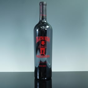 Death Row Records Limited Edition 2020 Paso Robles Red Wine Bottle
