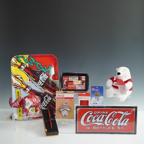 10pc Coca-Cola Collectibles Group